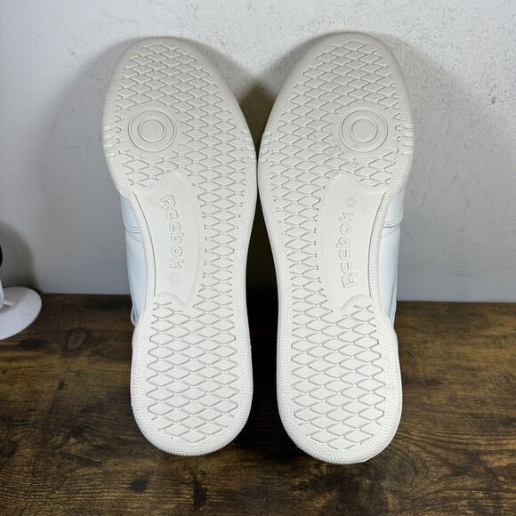 Reebok Club C 85 Vintage White Green Leather Sneakers Shoes Men's Size 11.5 - Picture 7 of 8